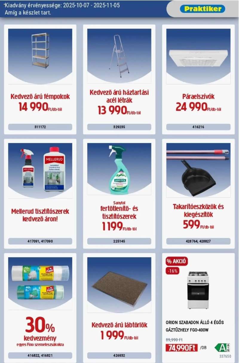 Praktiker Akciós újság Praktiker 31 oldal