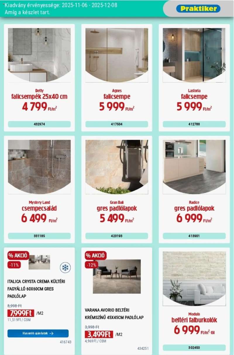 Praktiker Akciós újság Praktiker 11 oldal