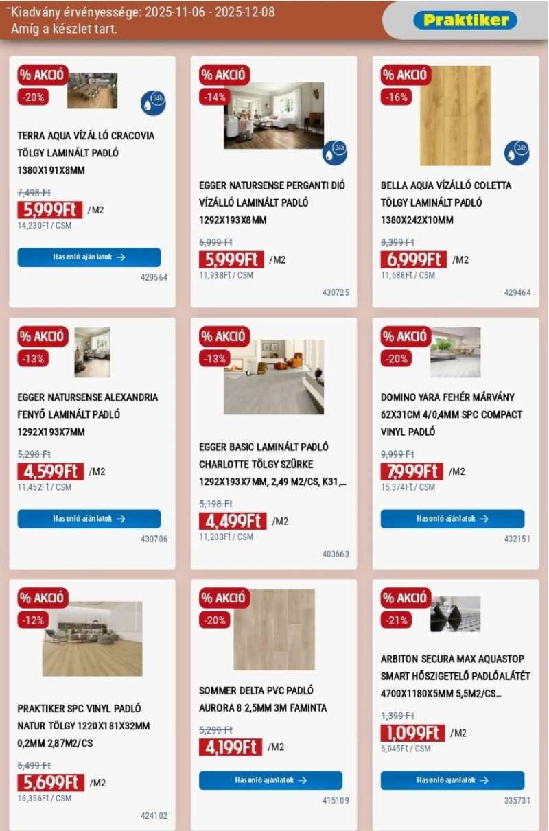 Praktiker Akciós újság Praktiker 19 oldal