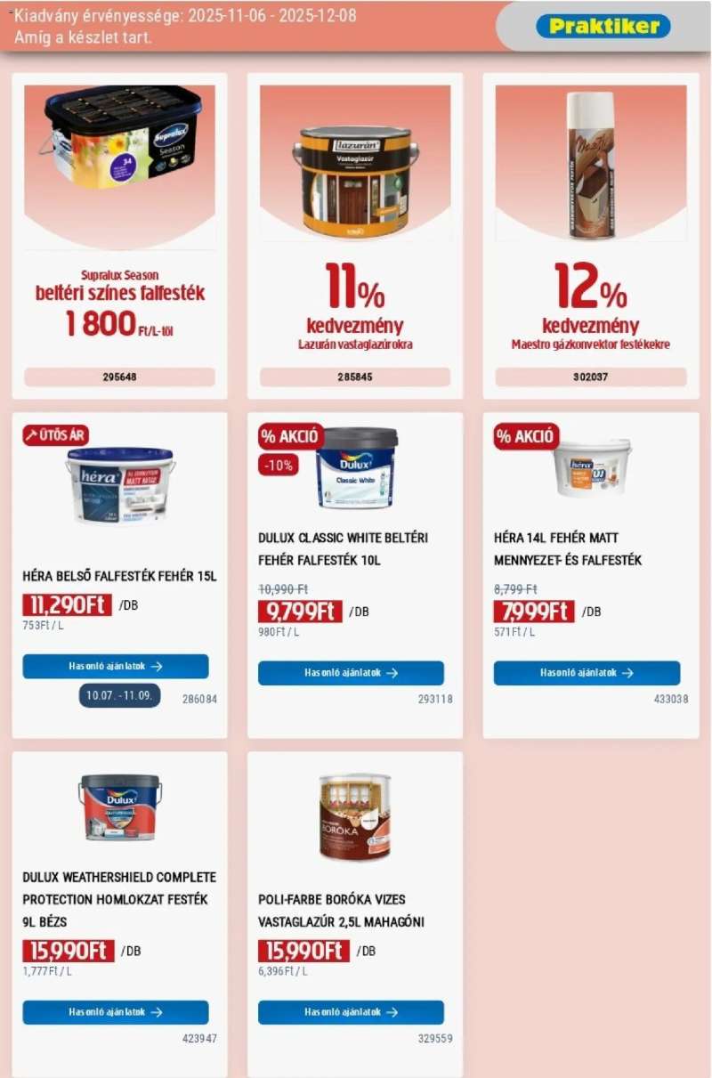 Praktiker Akciós újság Praktiker 21 oldal