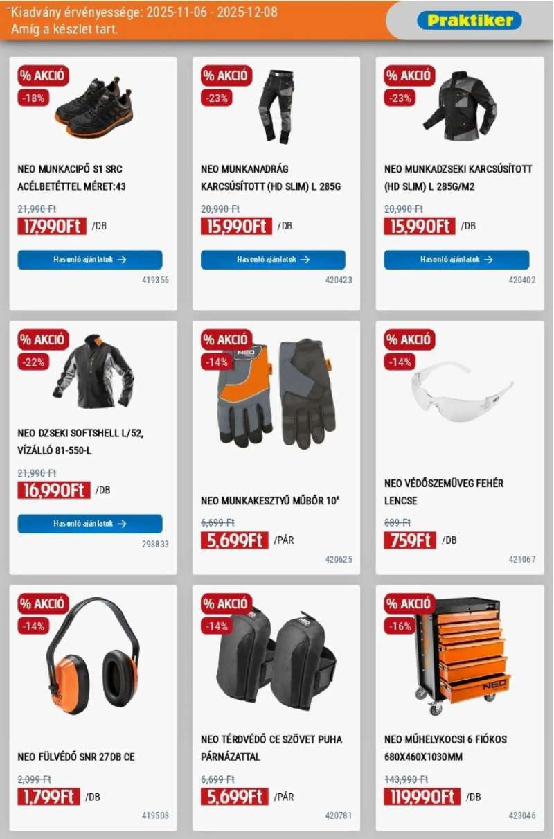 Praktiker Akciós újság Praktiker 23 oldal
