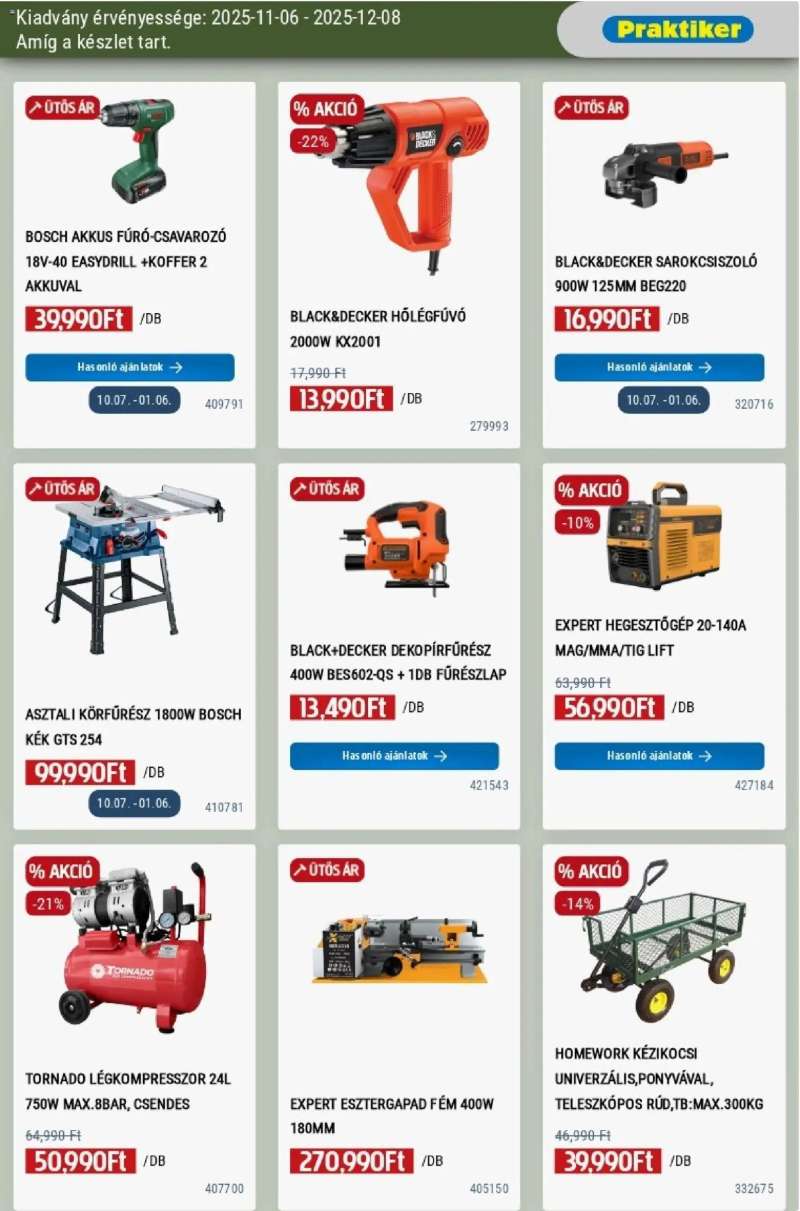 Praktiker Akciós újság Praktiker 25 oldal