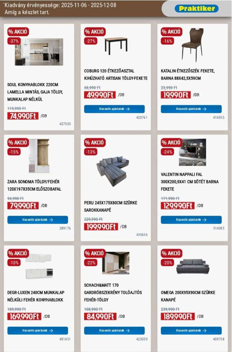 Praktiker Akciós újság Praktiker 29 oldal