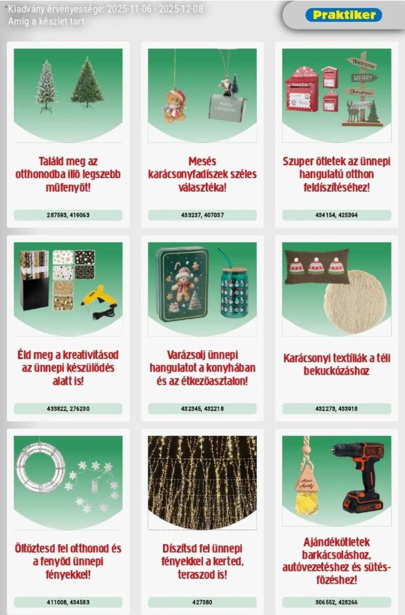 Praktiker Akciós újság Praktiker 3 oldal