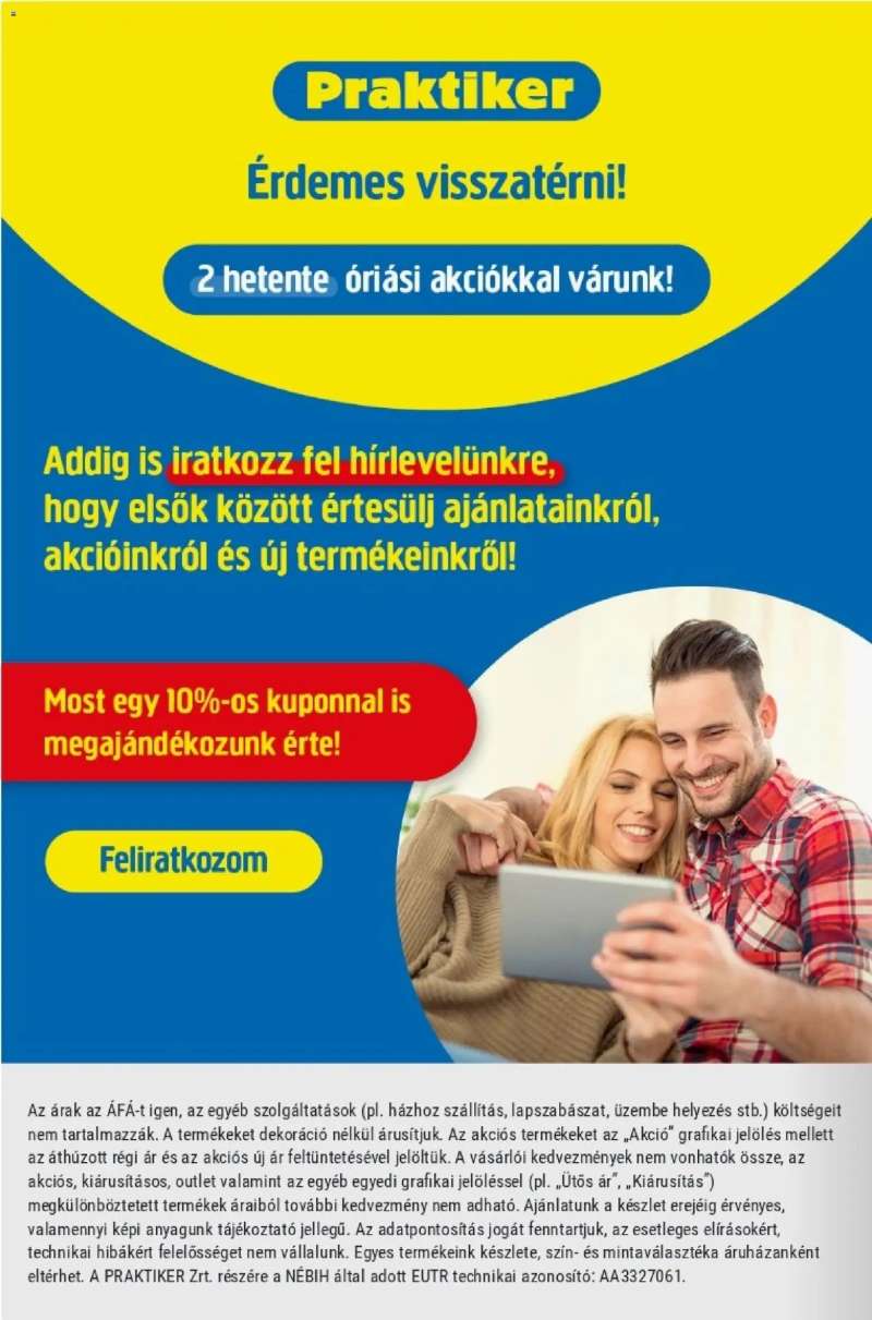 Praktiker Akciós újság Praktiker 38 oldal