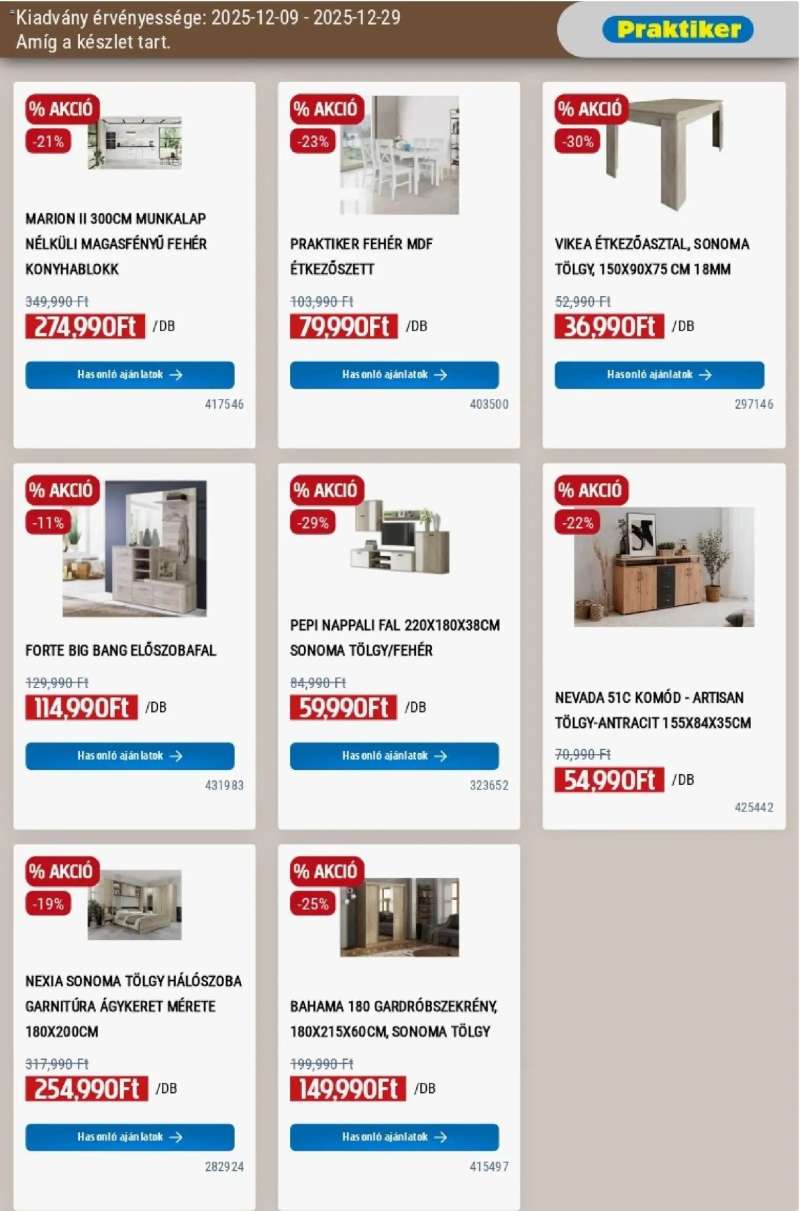 Praktiker Akciós újság Praktiker 25 oldal