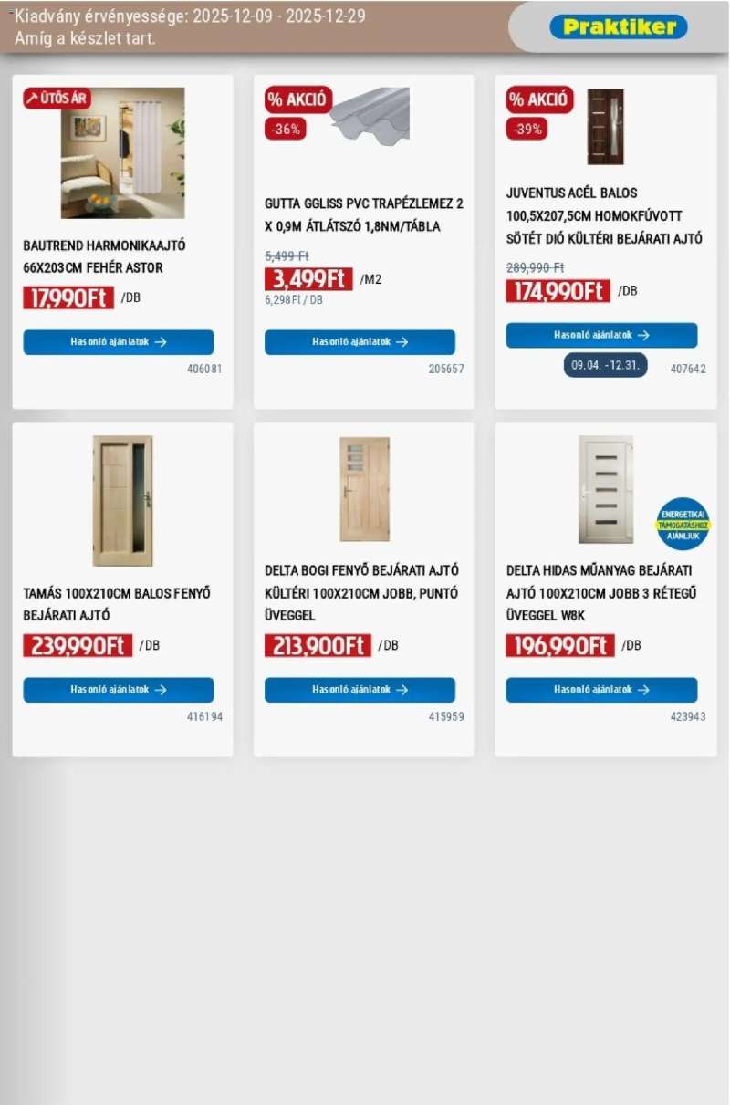 Praktiker Akciós újság Praktiker 31 oldal