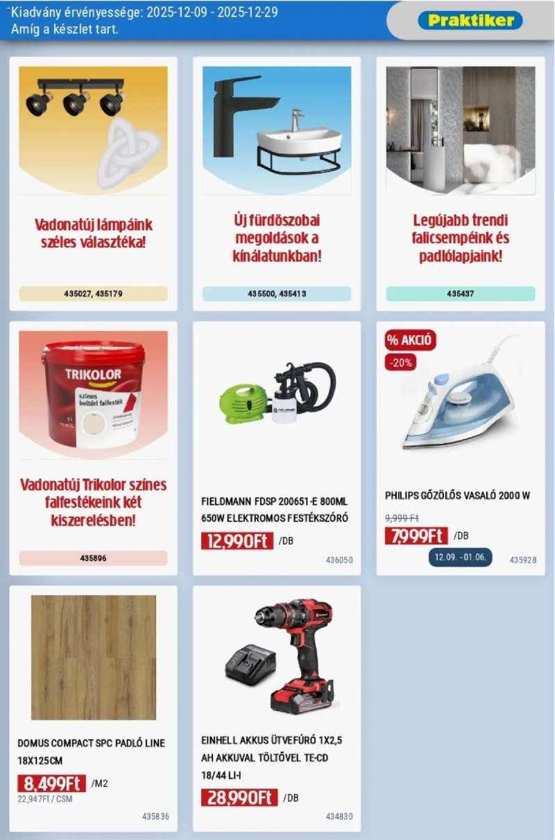 Praktiker Akciós újság Praktiker 33 oldal