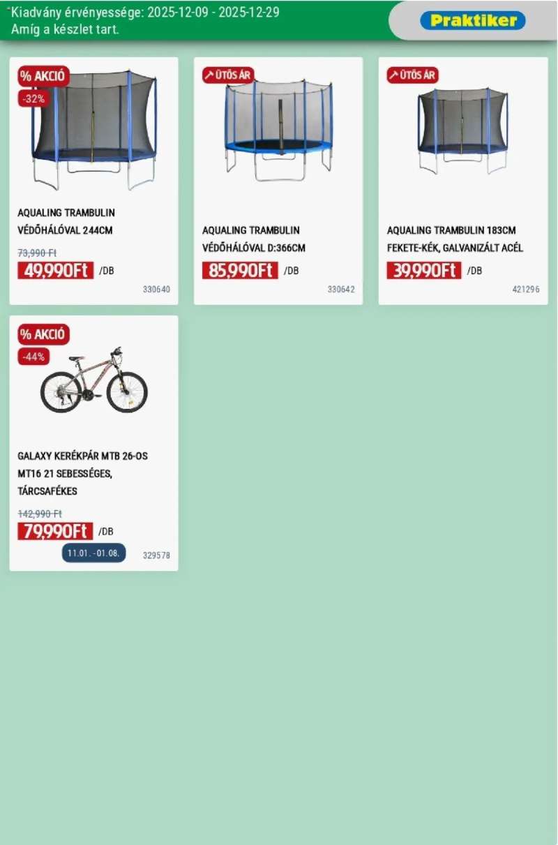 Praktiker Akciós újság Praktiker 35 oldal