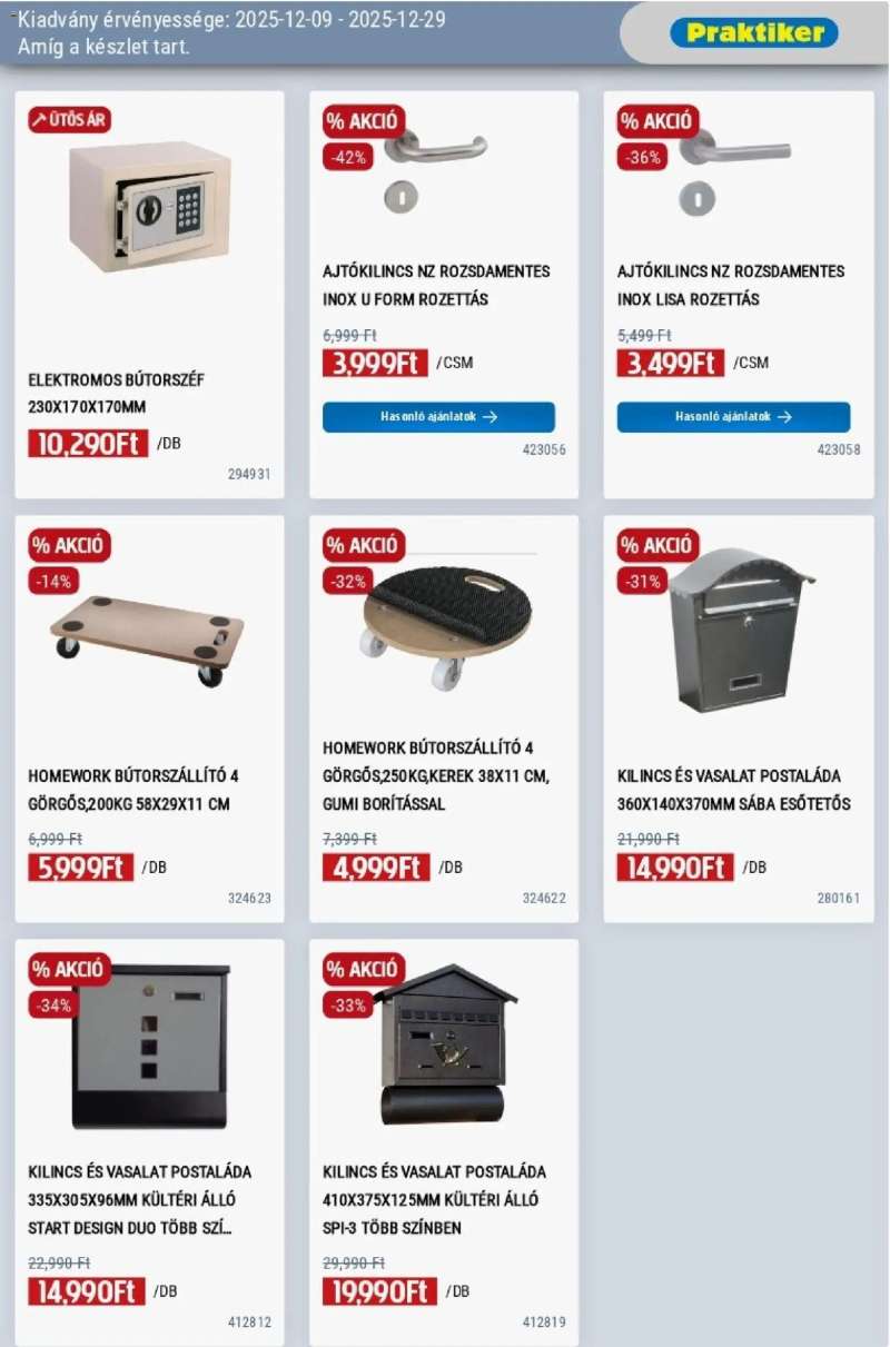 Praktiker Akciós újság Praktiker 37 oldal