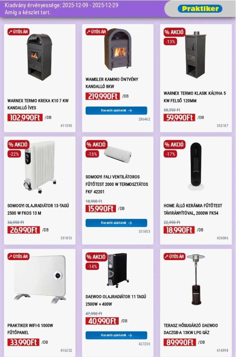 Praktiker Akciós újság Praktiker 5 oldal