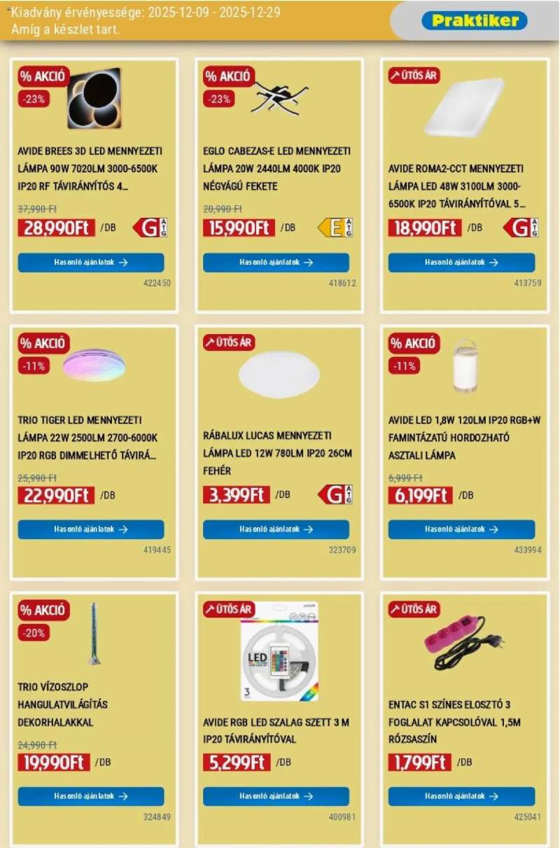 Praktiker Akciós újság Praktiker 7 oldal
