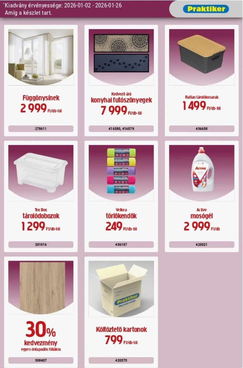 Praktiker Akciós újság Praktiker 13 oldal