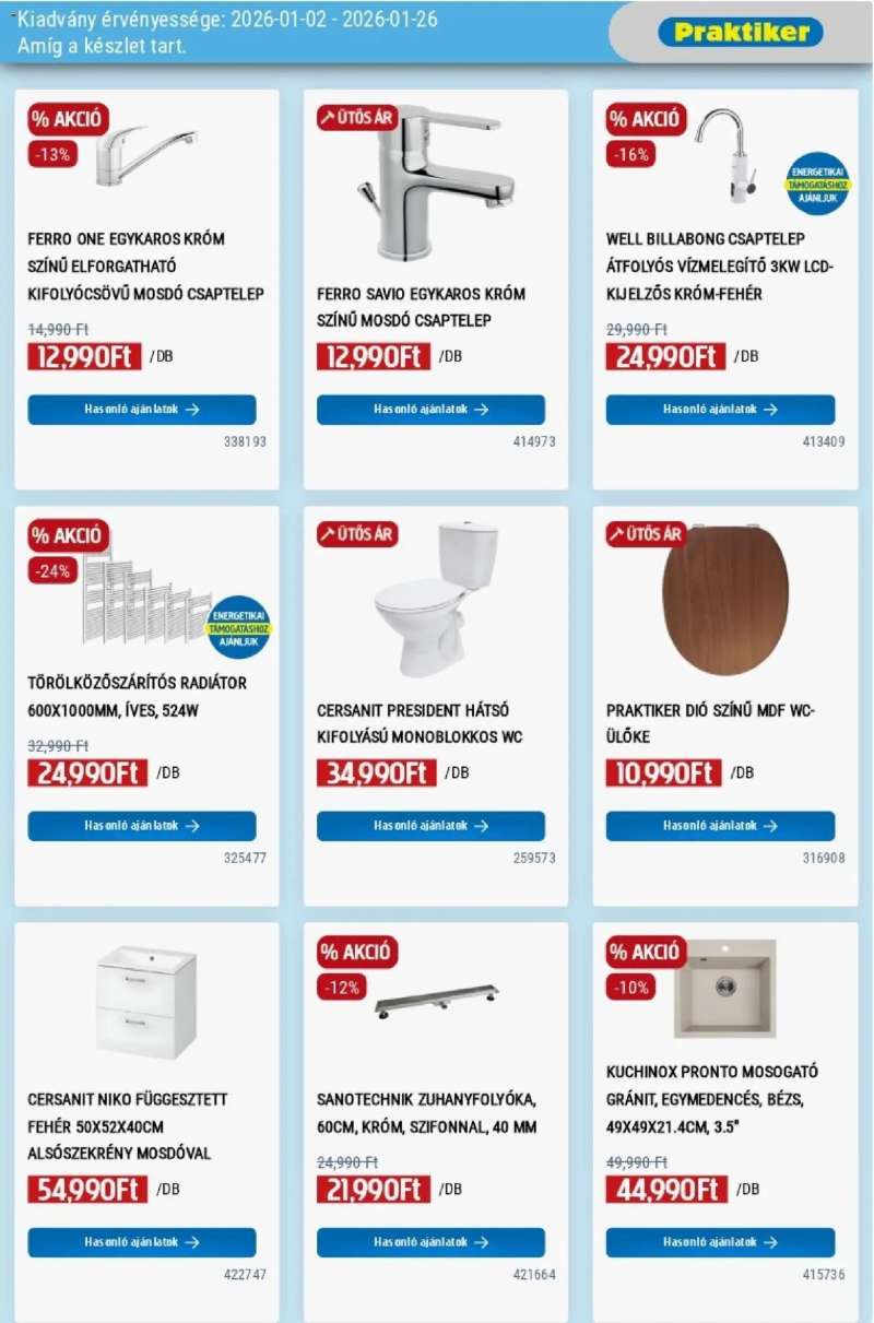 Praktiker Akciós újság Praktiker 17 oldal