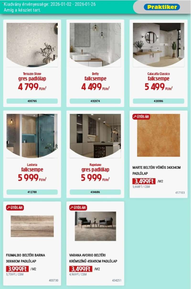 Praktiker Akciós újság Praktiker 19 oldal