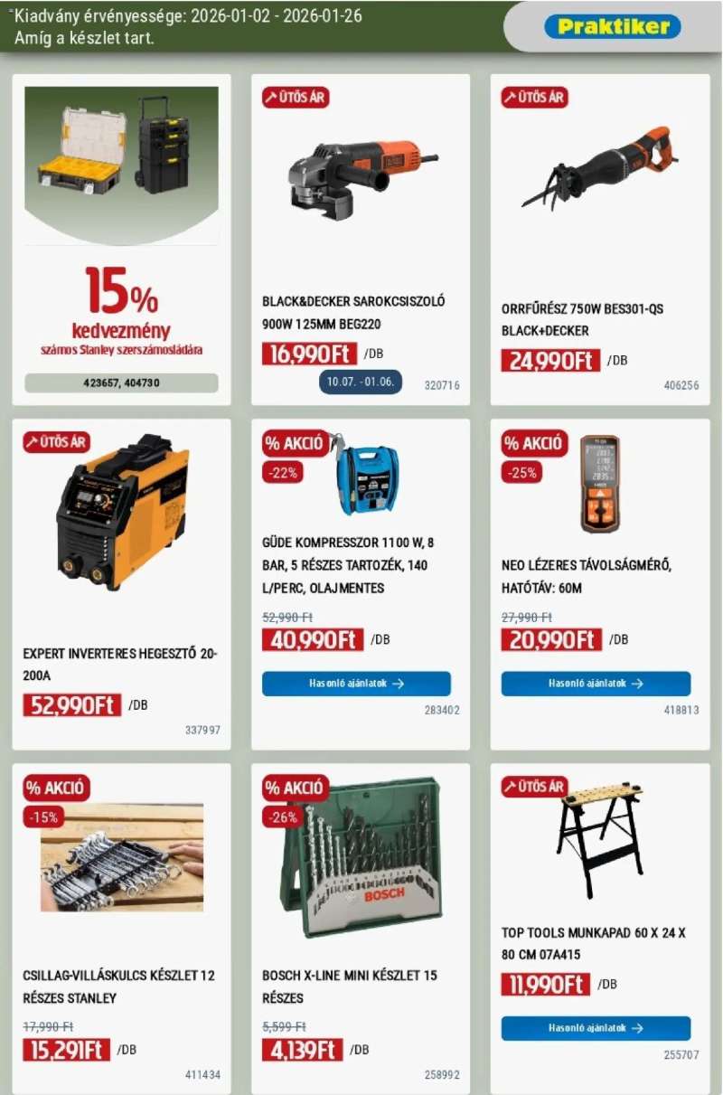 Praktiker Akciós újság Praktiker 23 oldal