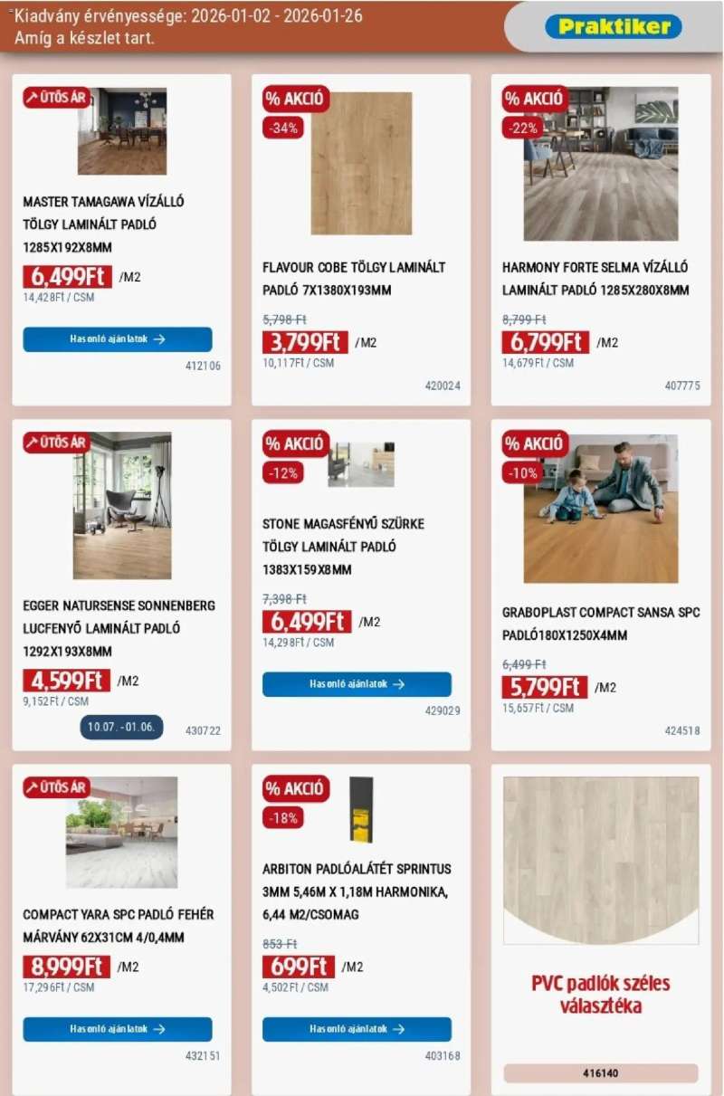 Praktiker Akciós újság Praktiker 25 oldal