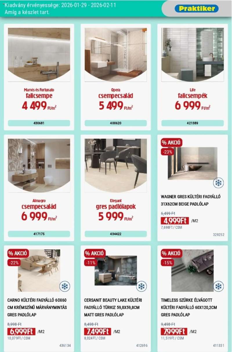 Praktiker Akciós újság Praktiker 17 oldal