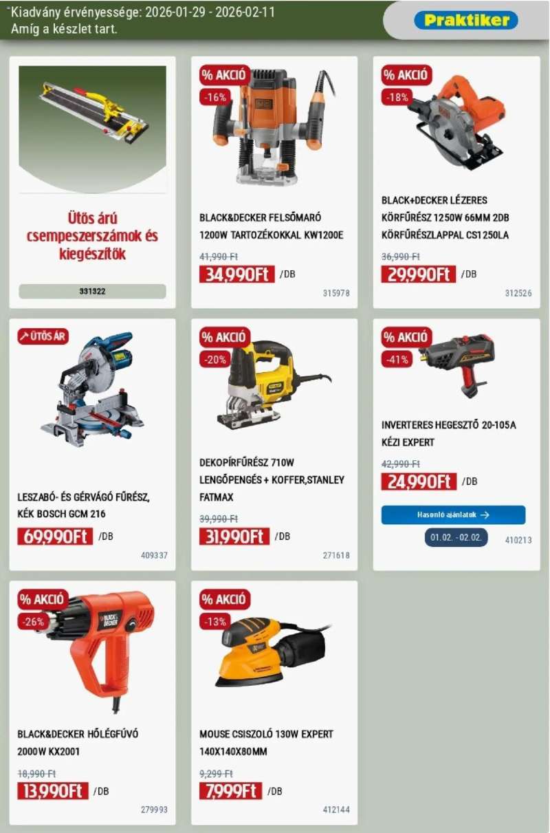 Praktiker Akciós újság Praktiker 21 oldal