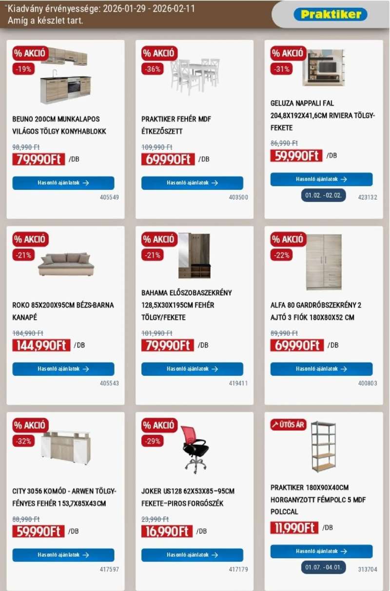 Praktiker Akciós újság Praktiker 25 oldal