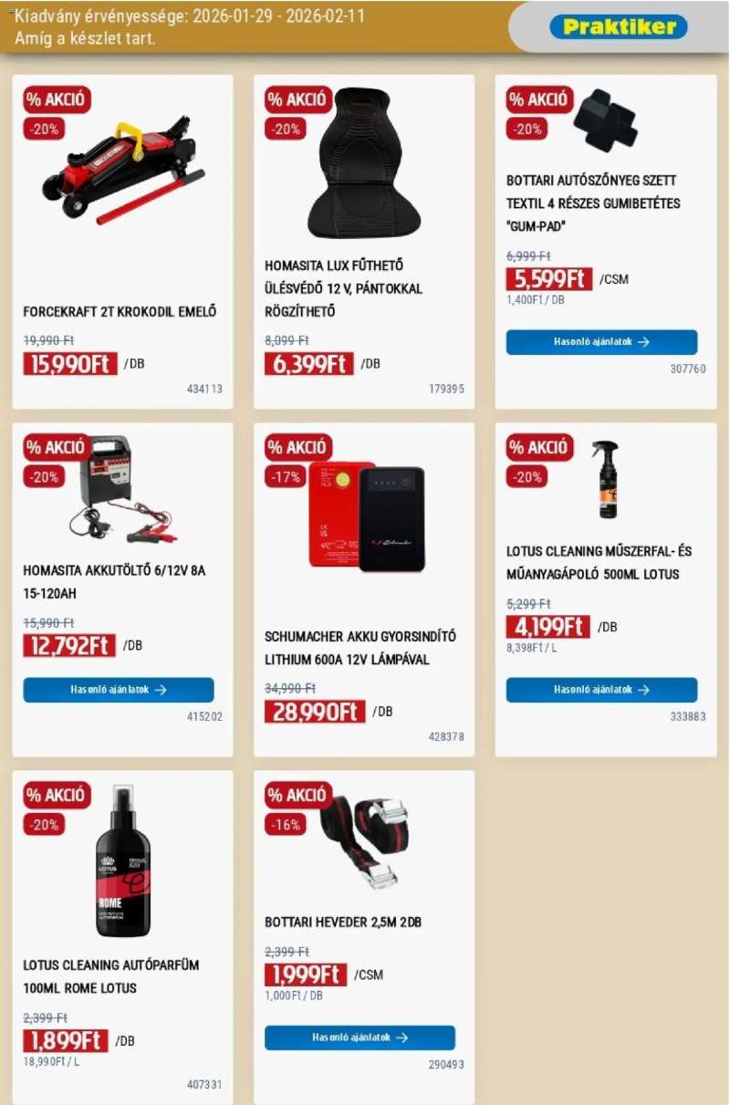 Praktiker Akciós újság Praktiker 37 oldal