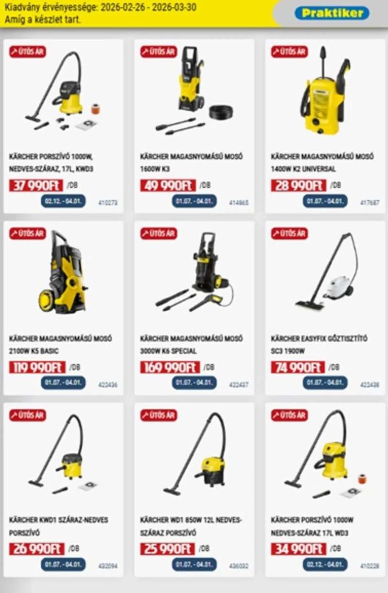 Praktiker Praktiker akciós újság 11 oldal