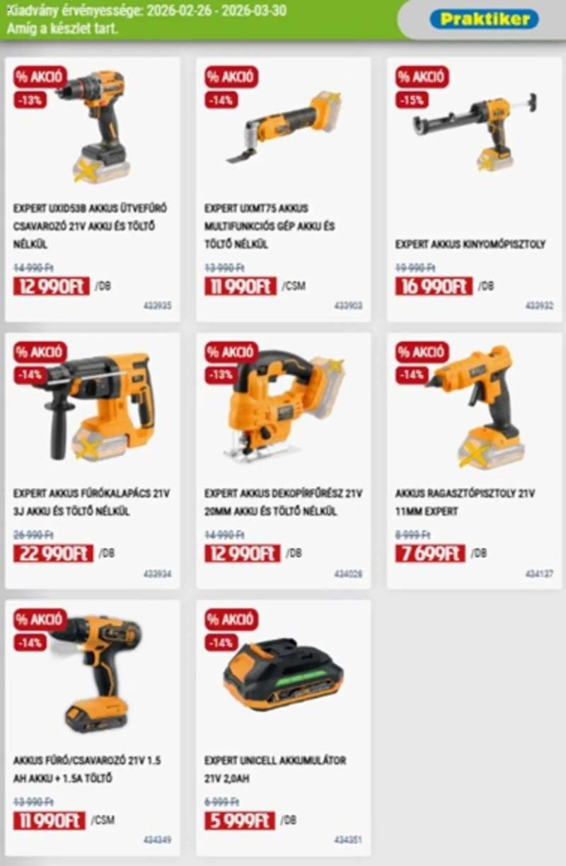 Praktiker Praktiker akciós újság 21 oldal