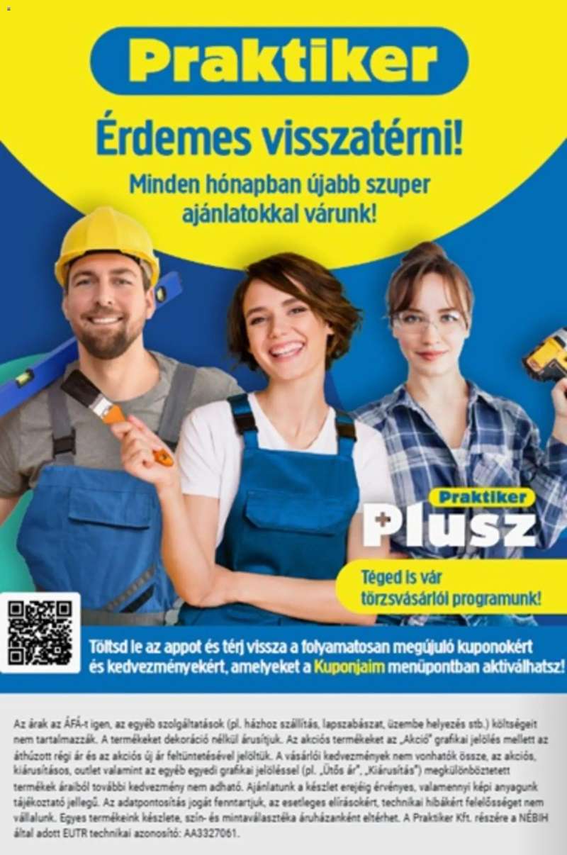 Praktiker Praktiker akciós újság 40 oldal