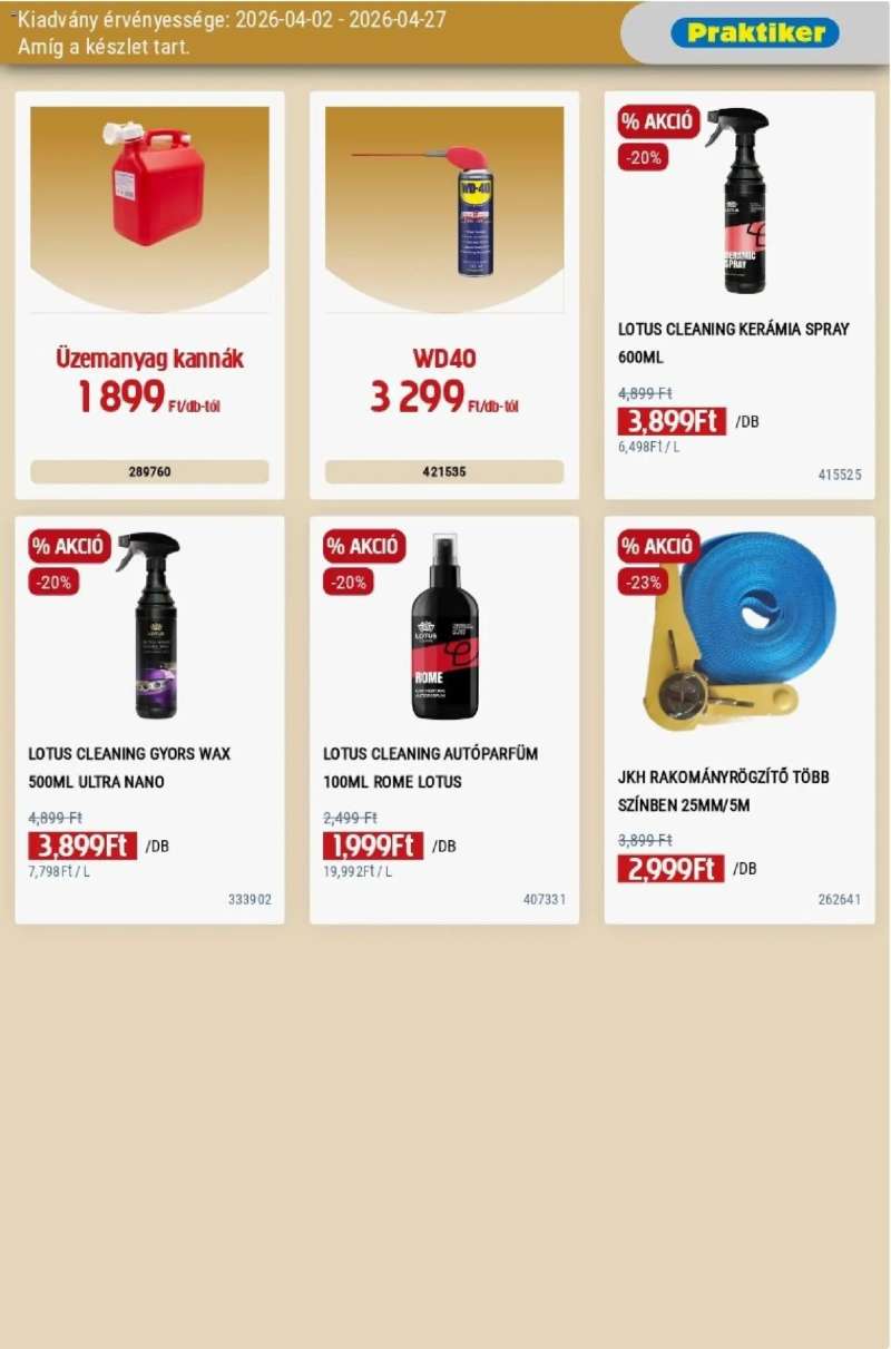 Praktiker Praktiker akciós újság 37 oldal