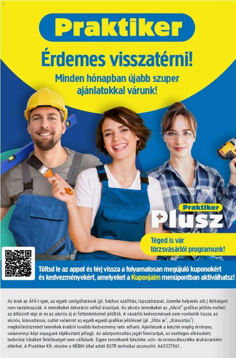 Praktiker Praktiker akciós újság 38 oldal