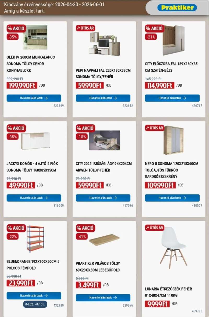Praktiker Praktiker akciós újság 27 oldal