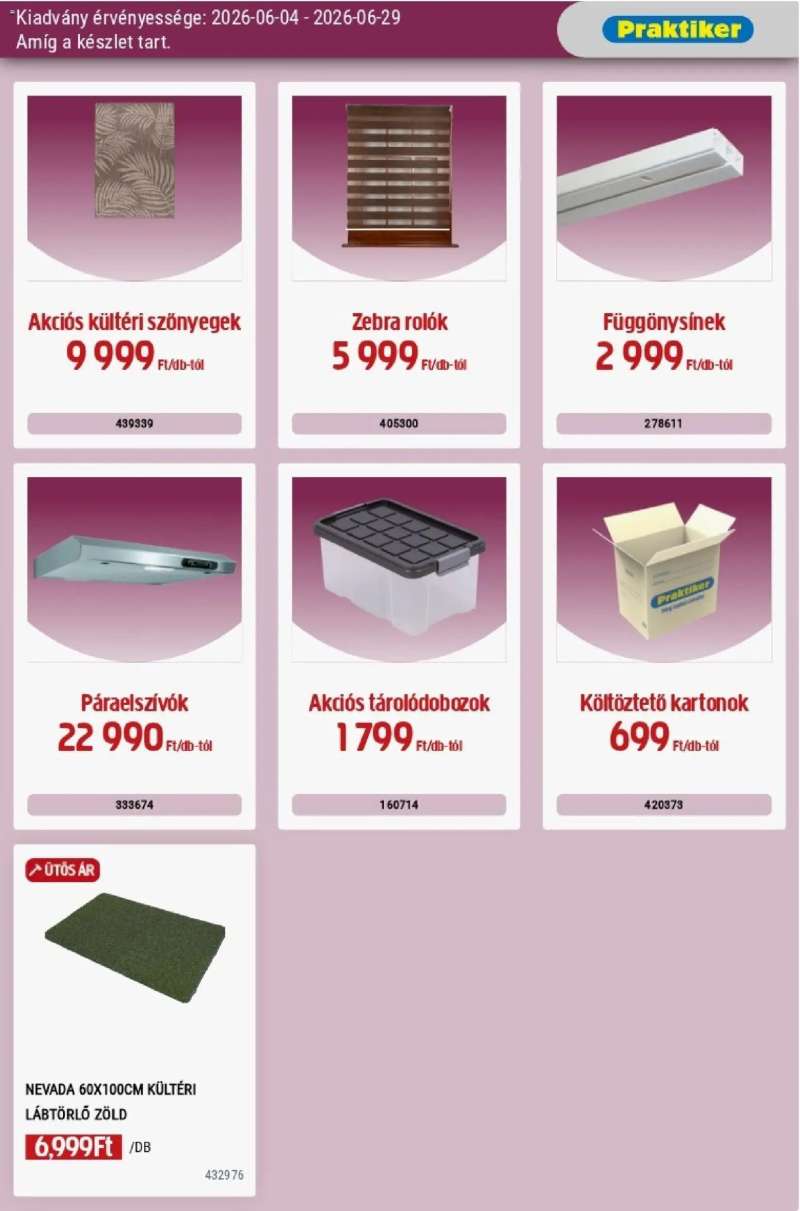 Praktiker Praktiker akciós újság 33 oldal