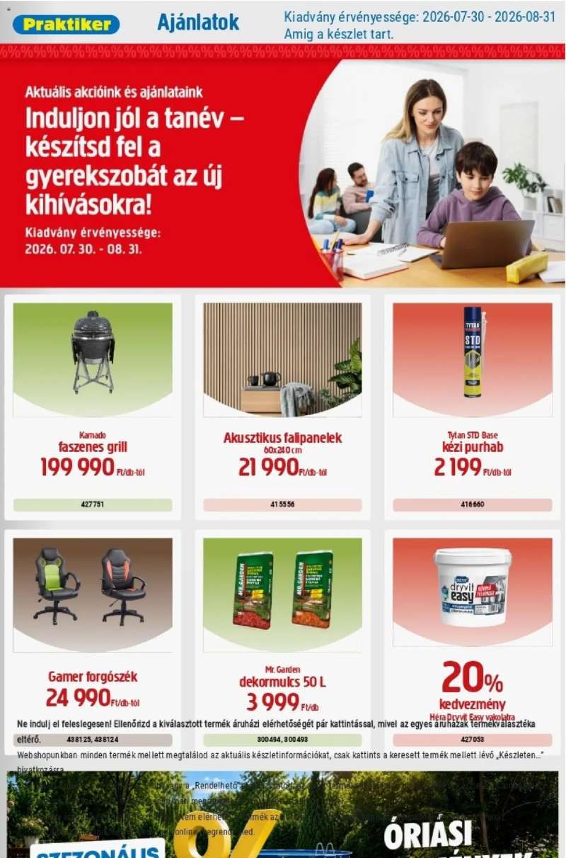 Praktiker Praktiker akciós újság 1 oldal