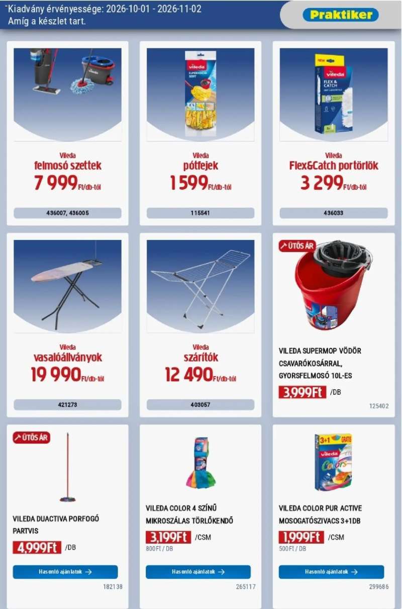 Praktiker Praktiker akciós újság 35 oldal