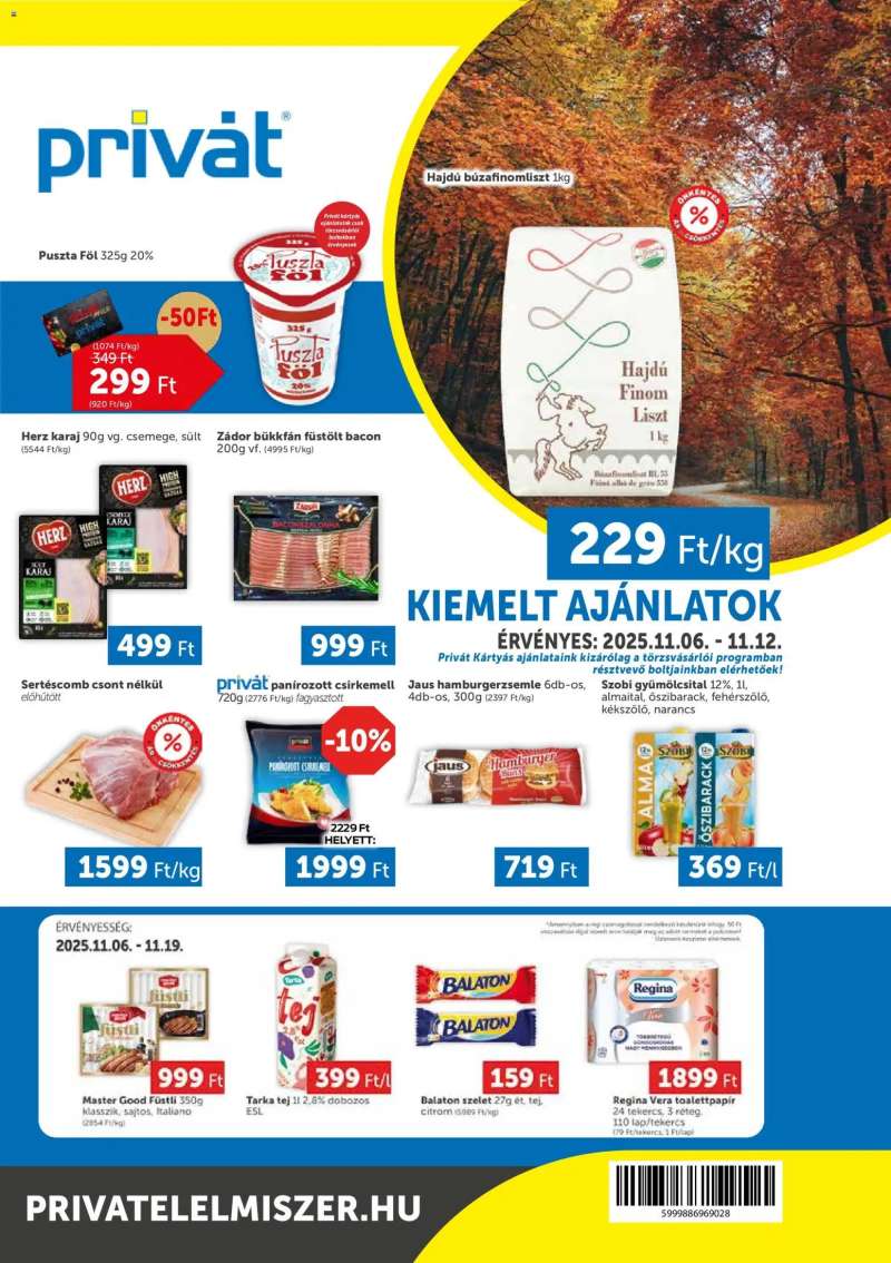 PRIVÁT Déli vármegyék 1 oldal