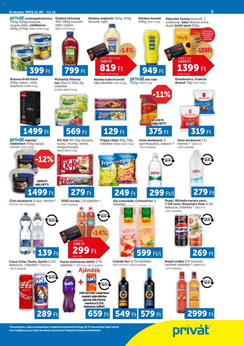 PRIVÁT Déli vármegyék 3 oldal