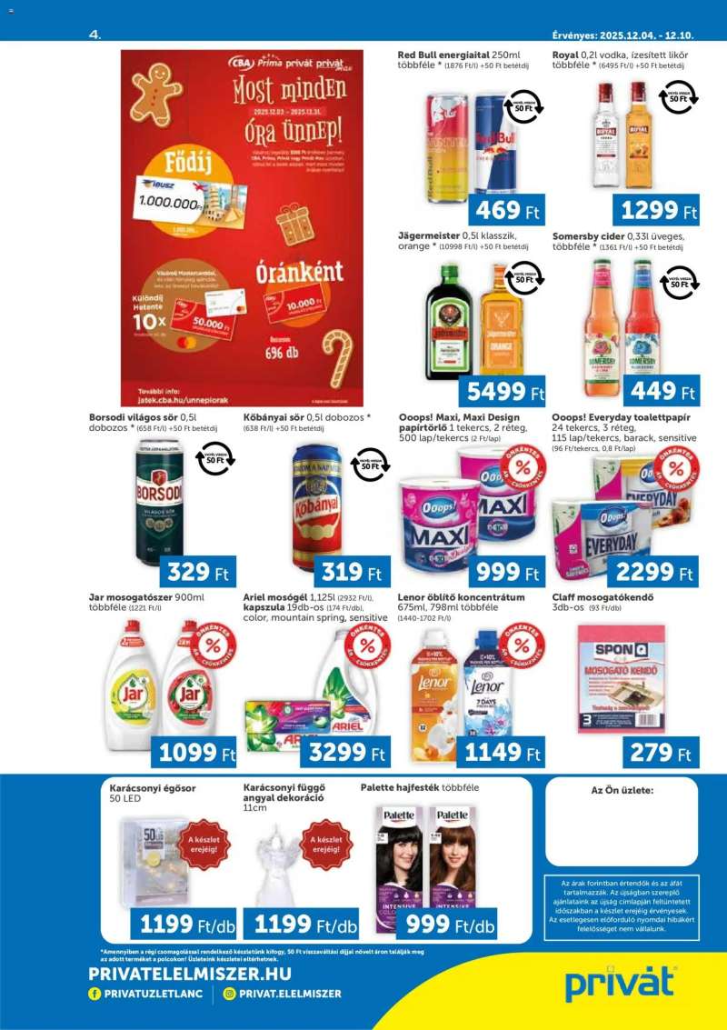 PRIVÁT Déli vármegyék 4 oldal