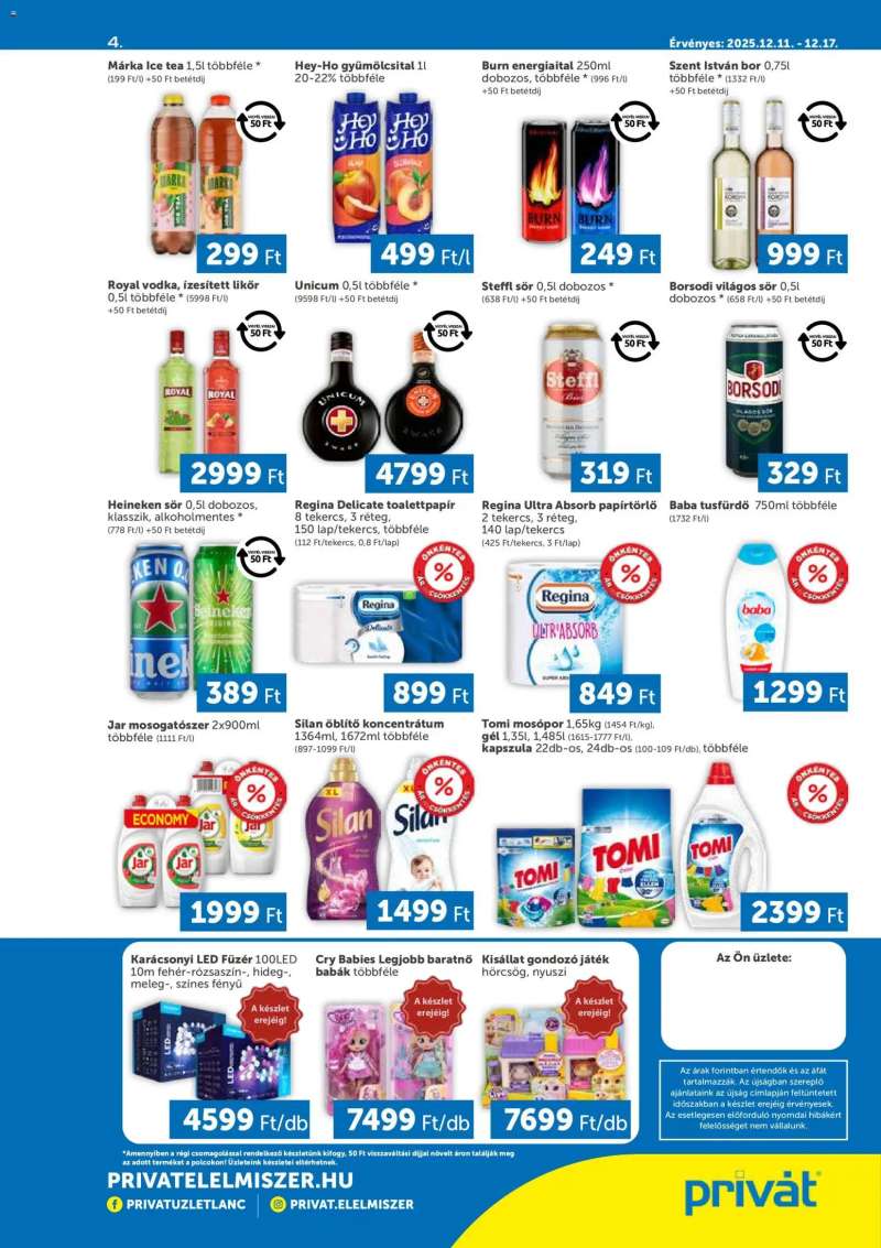 PRIVÁT Déli vármegyék 4 oldal