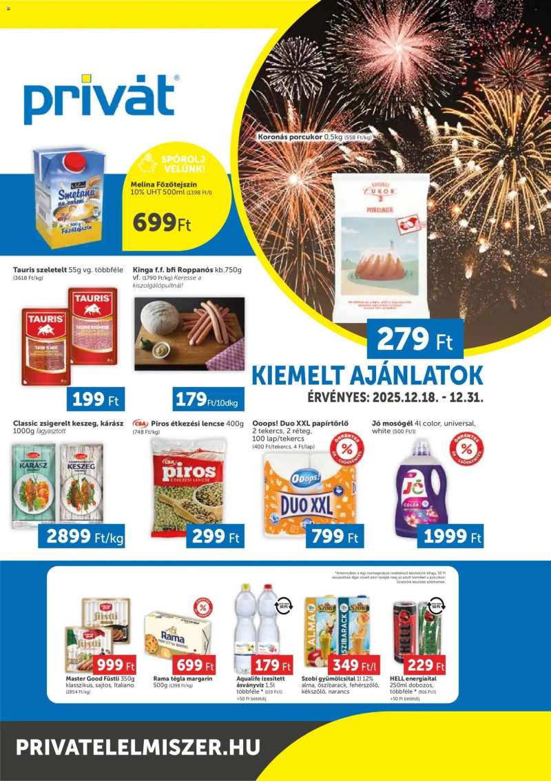 PRIVÁT Déli vármegyék 1 oldal