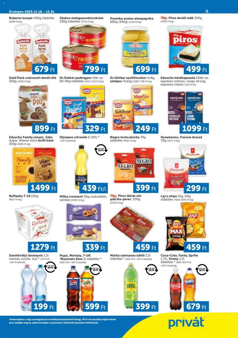 PRIVÁT Déli vármegyék 3 oldal