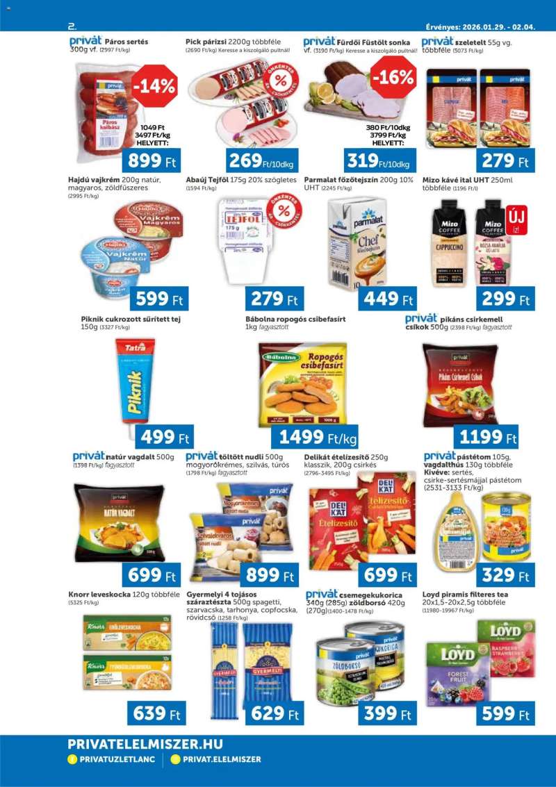 PRIVÁT Déli vármegyék 2 oldal