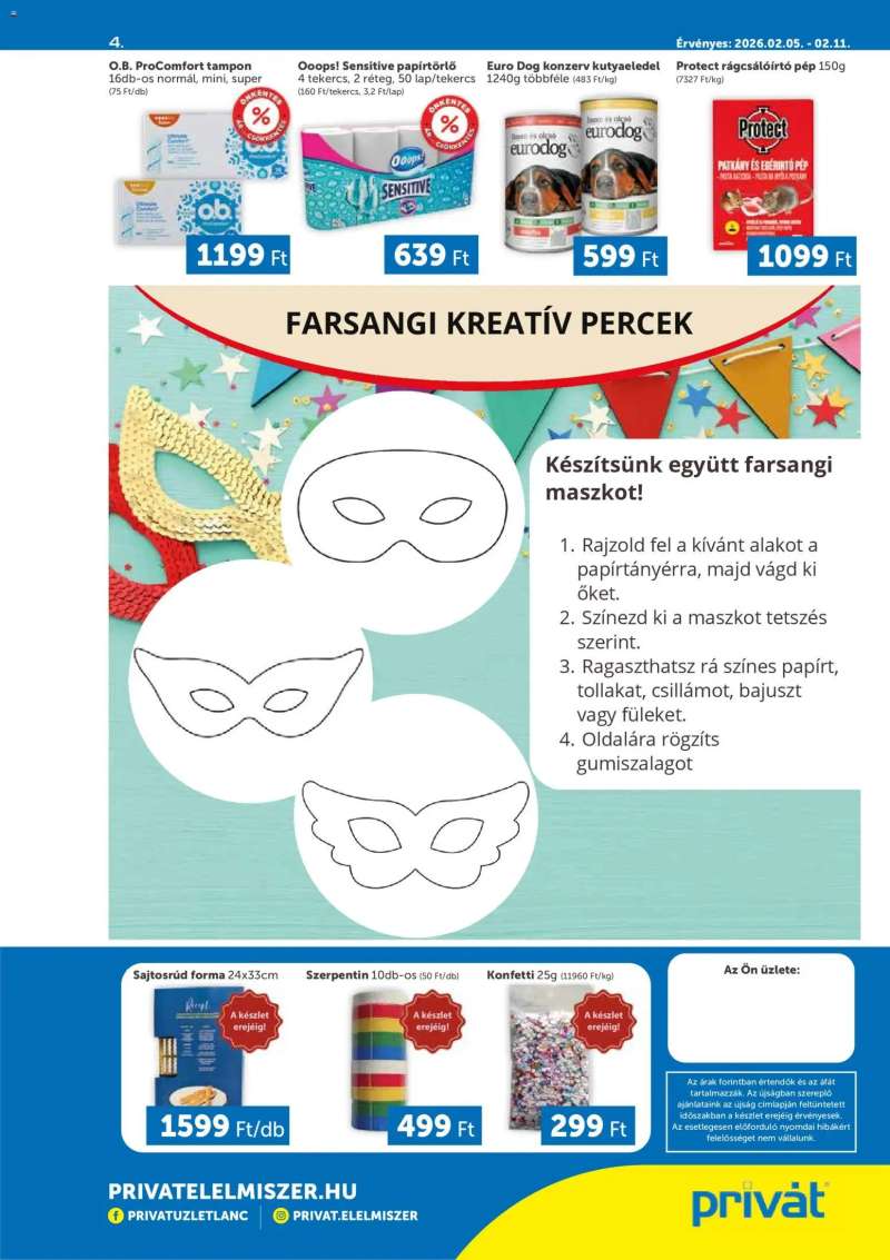 PRIVÁT Déli vármegyék 4 oldal