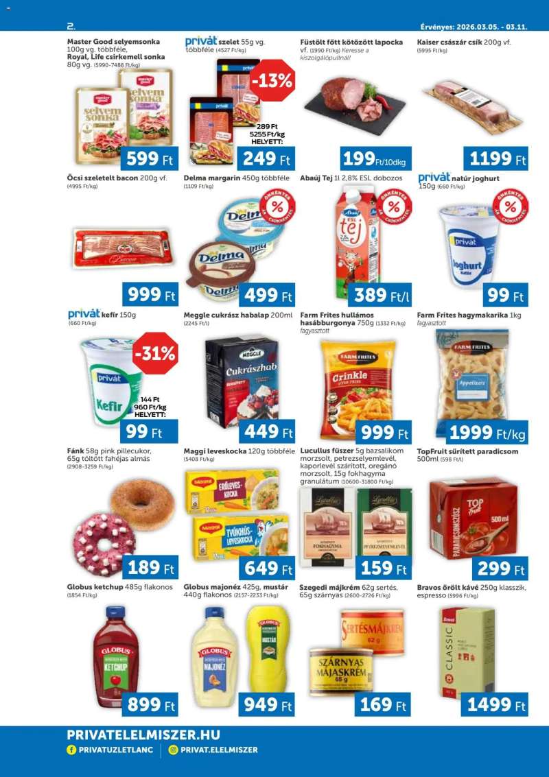 PRIVÁT PRIVÁT Déli vármegyék 2 oldal