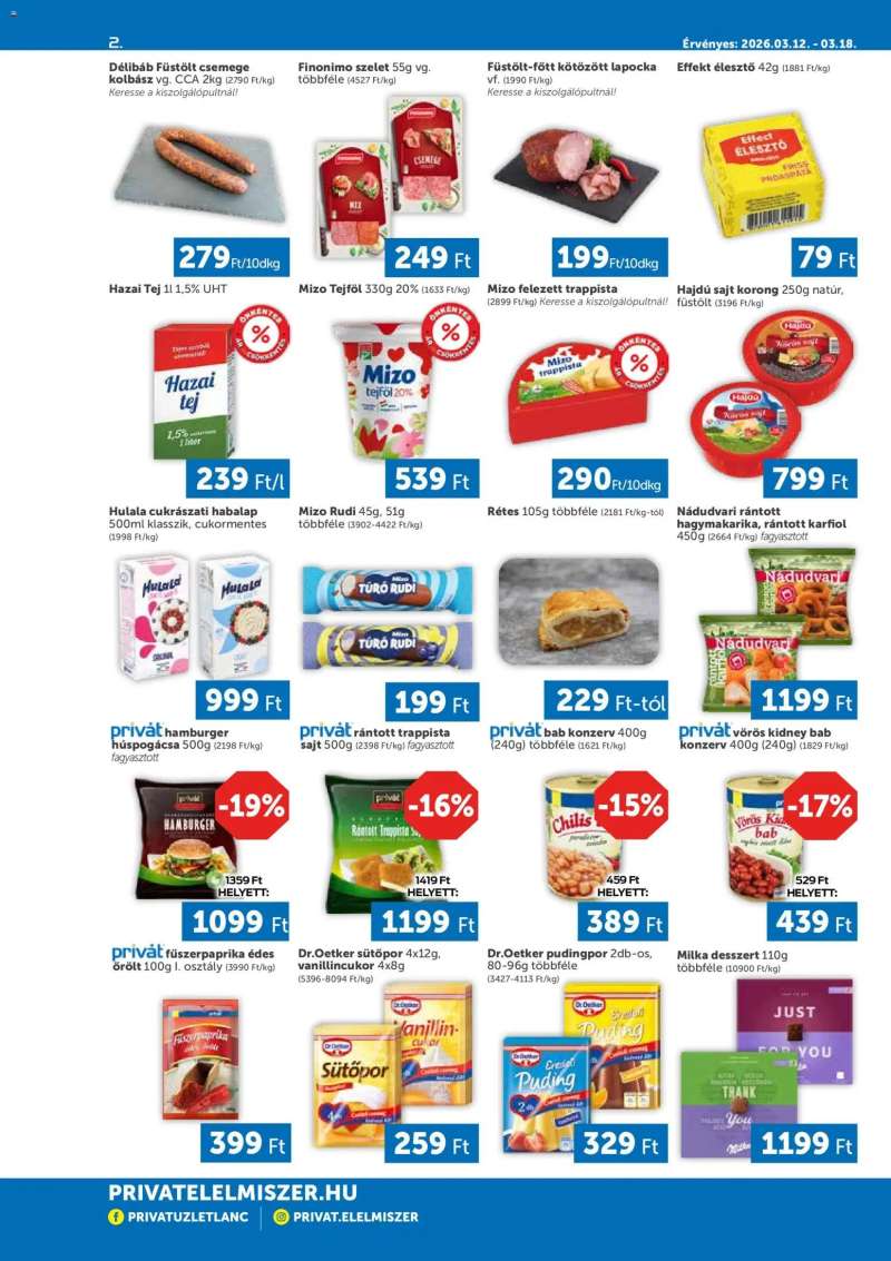 PRIVÁT PRIVÁT Déli vármegyék 2 oldal