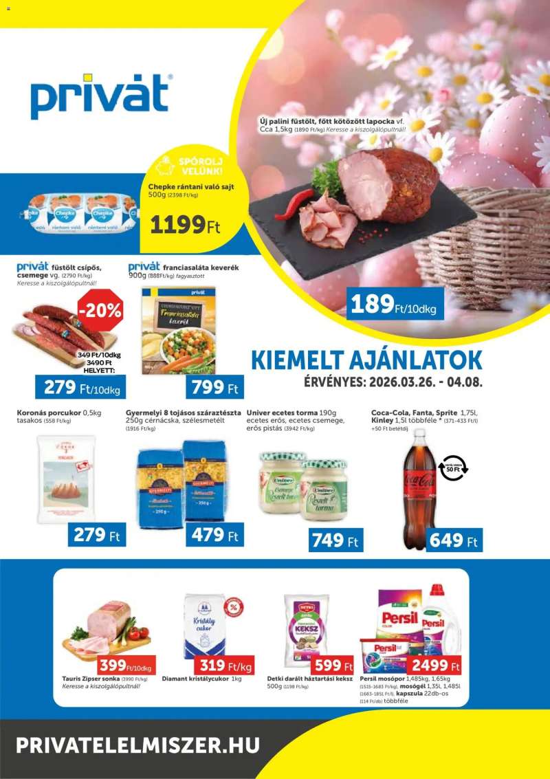 PRIVÁT PRIVÁT Déli vármegyék 1 oldal