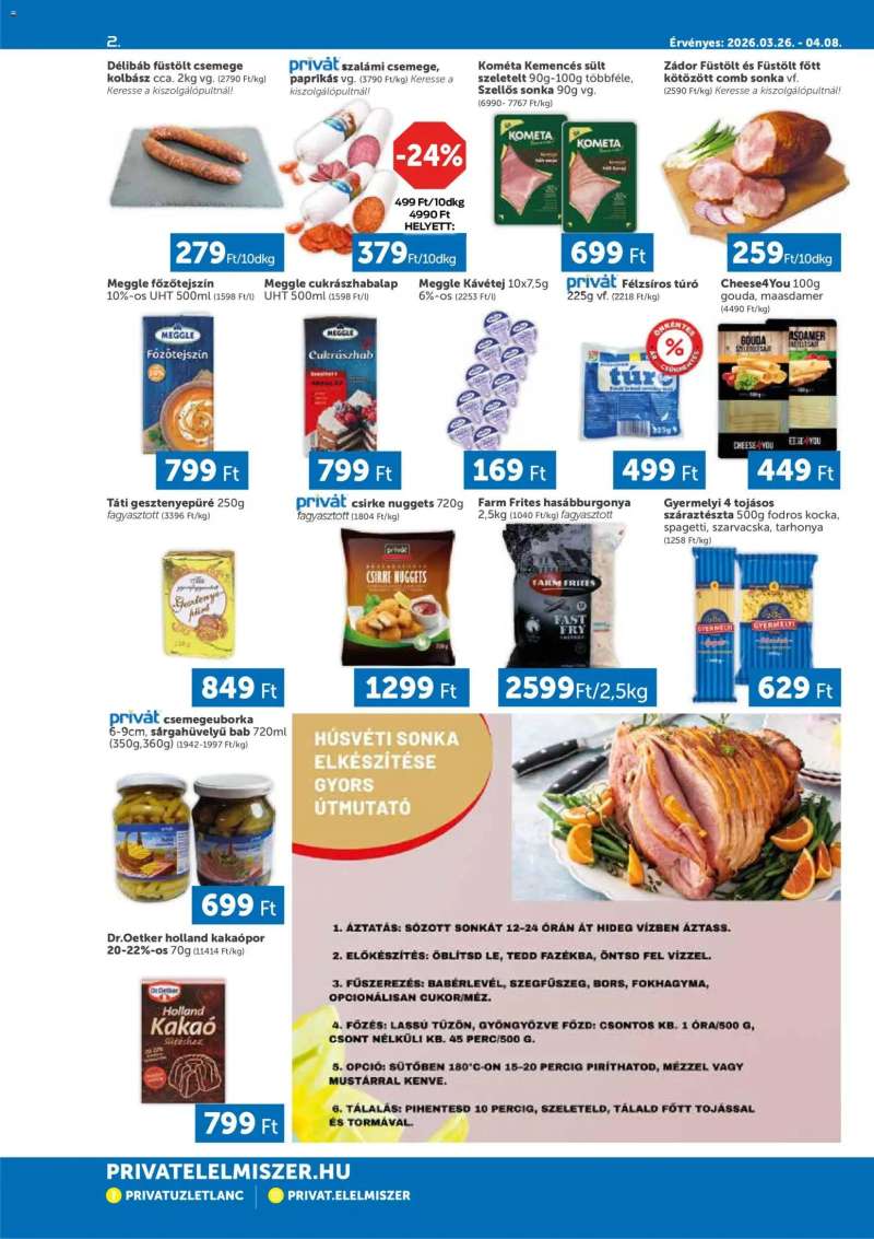 PRIVÁT PRIVÁT Déli vármegyék 2 oldal