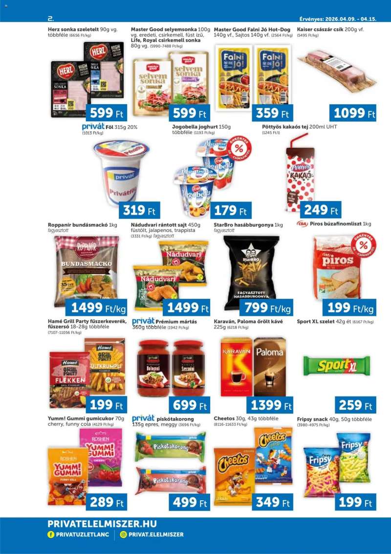 PRIVÁT PRIVÁT Déli vármegyék 2 oldal