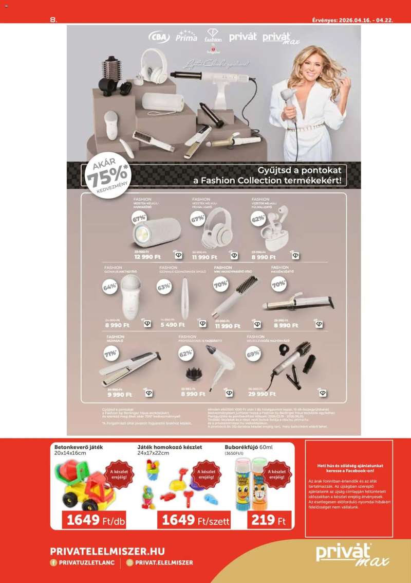 PRIVÁT PRIVÁT Aktuális szórólap MAX 8 oldal