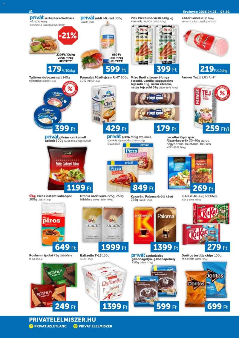 PRIVÁT PRIVÁT Déli vármegyék 2 oldal