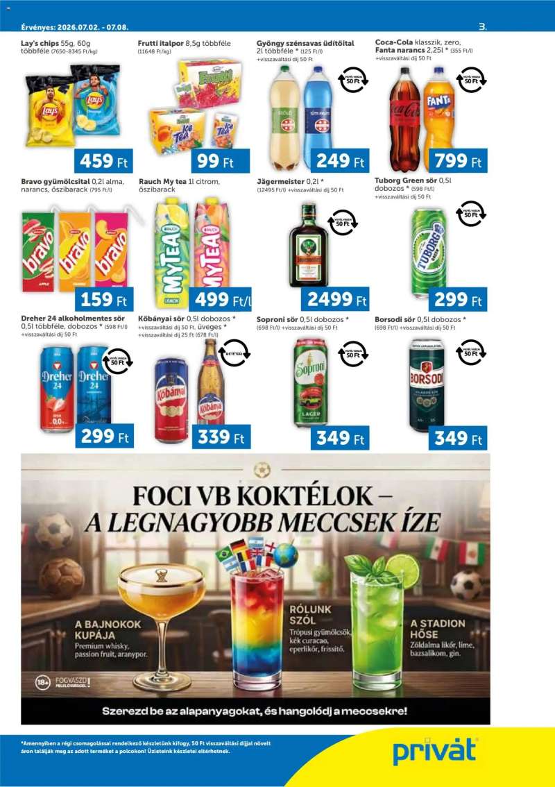 PRIVÁT PRIVÁT Déli vármegyék 3 oldal